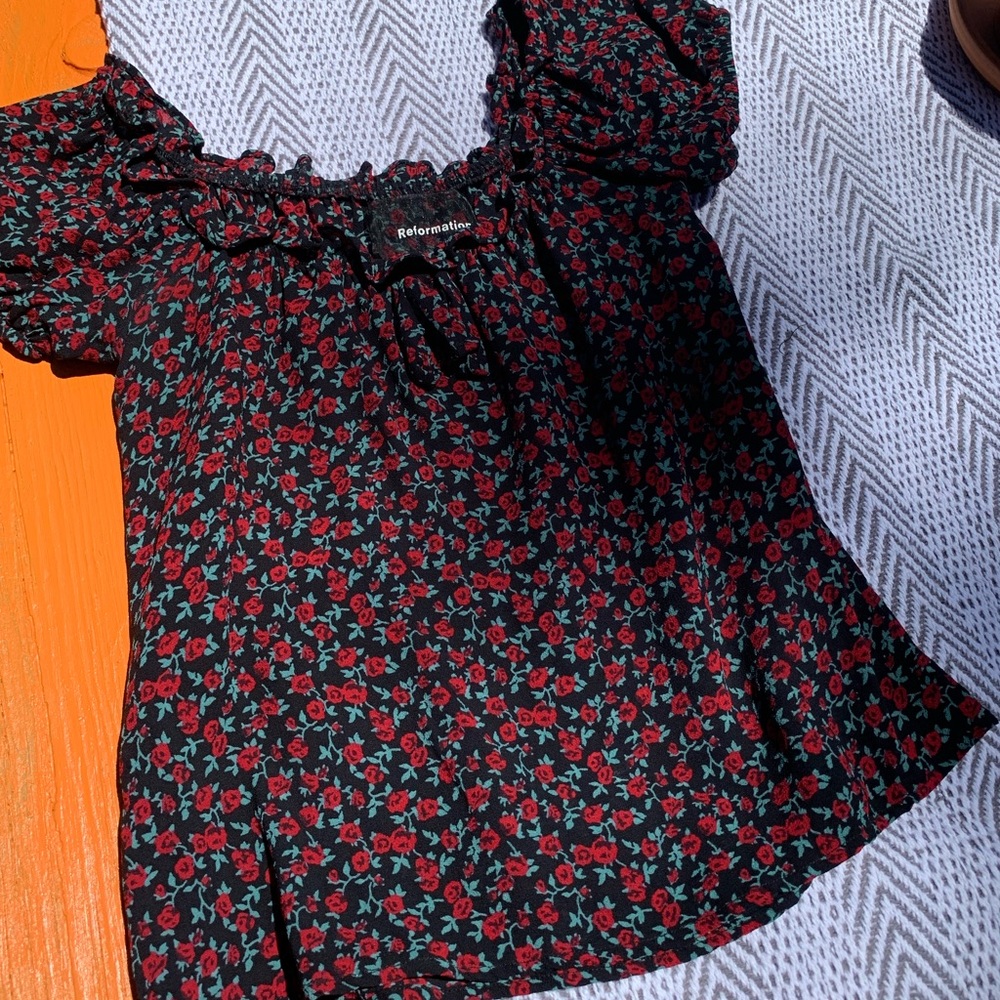 SOLD ON MERCARI, Reformation Kirsten Top - Picture 4 of 7